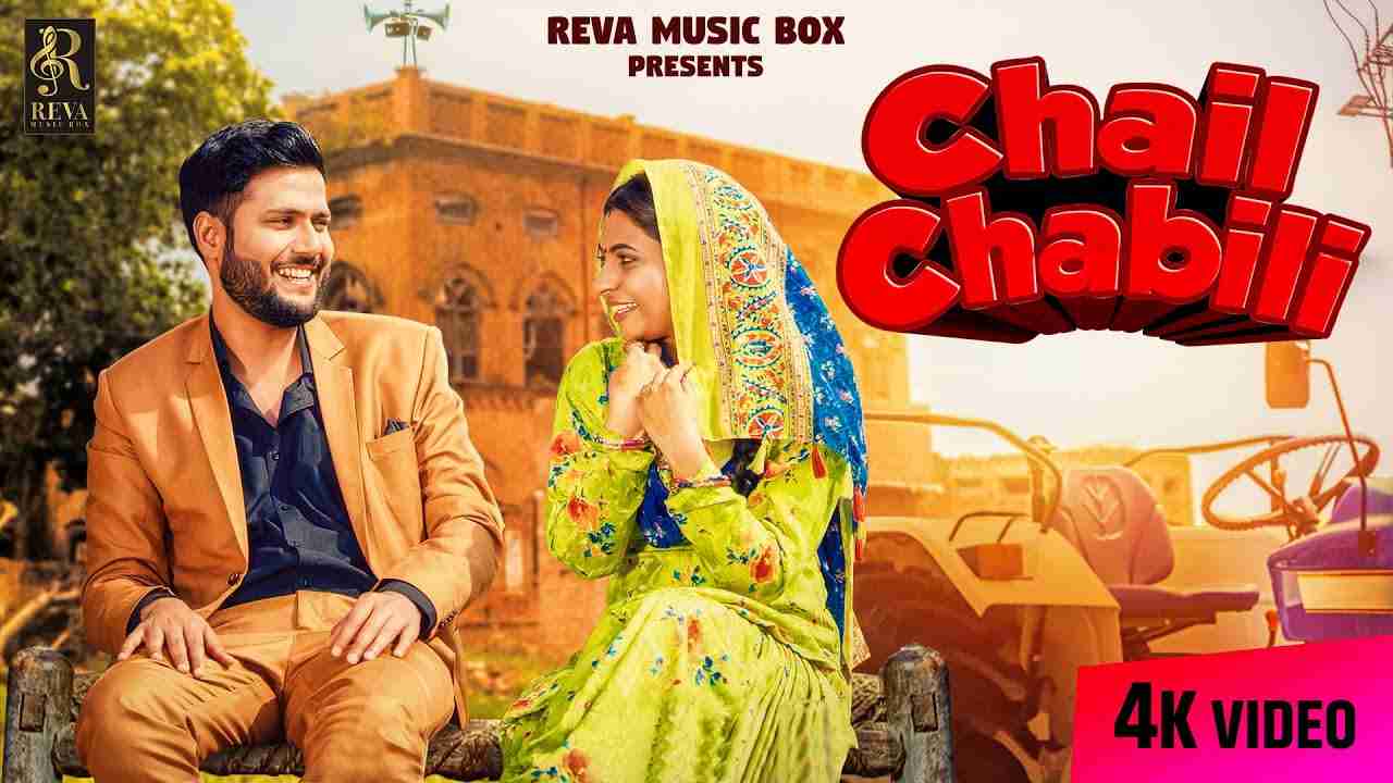 CHAIL CHABILI Lyrics in Hindi & English | AK Jatti | Vishwash Chauhan