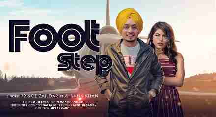 Foot Step Lyrics in Hindi & English | Prince Zaildar | Afsana Khan