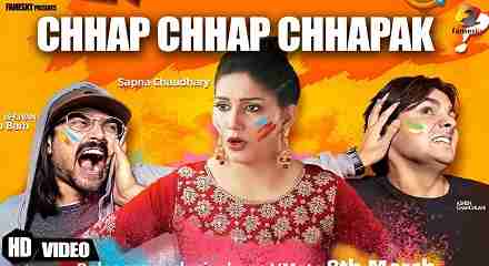 Chhap Chhap Chhapak Lyrics in Hindi & English | Sapna Choudhary | Asli Holibaaz