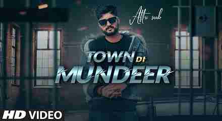 Town Di Mundeer Lyrics in Hindi & English | Attri Saab | Latest Punjabi Song 2020