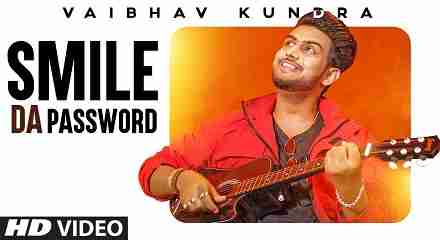 SMILE DA PASSWORD Lyrics in Hindi & English | Vaibhav Kundra | Perlene