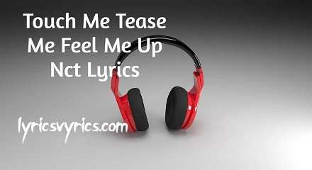 Touch Me Tease Me Feel Me Up Nct Lyrics