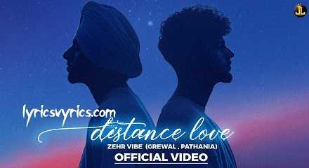 Distance Love Song Lyrics Meaning in Hindi, English