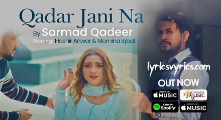 Qadar Jani Na Sarmad Qadeer Lyrics