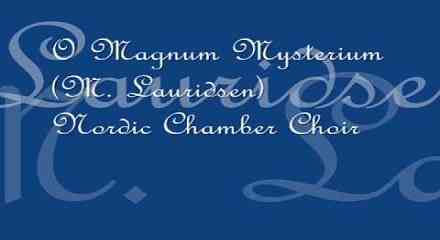 O Magnum Mysterium Lyrics Translation In English